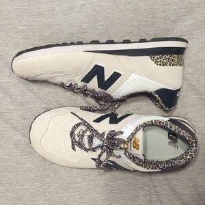 New Balance 574 Leopard Print - Women's 11.5